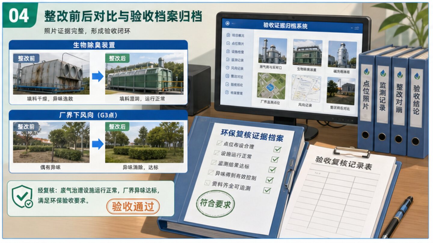 异味验收资料闭环与交付