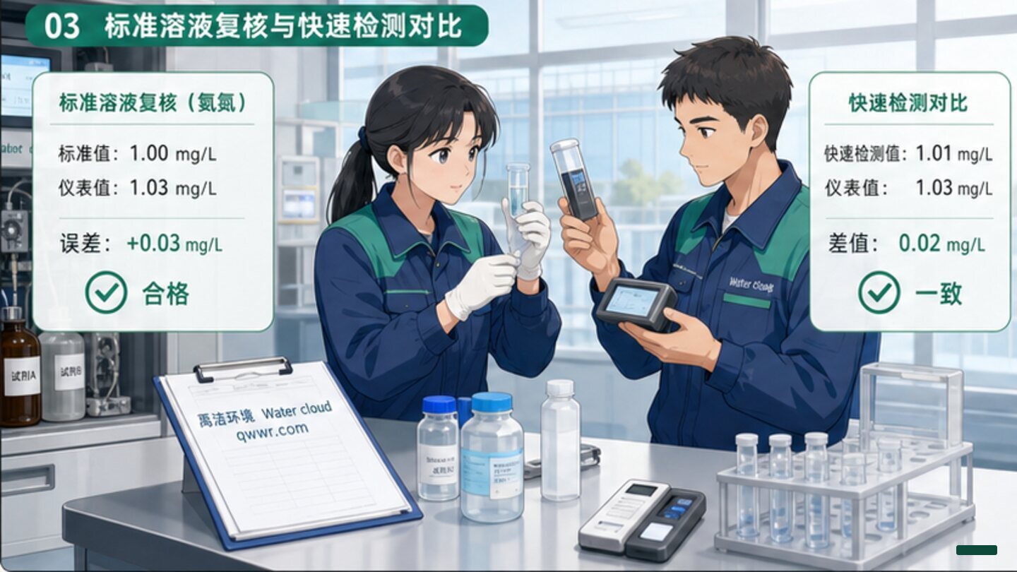 氨氮泵管数据复核