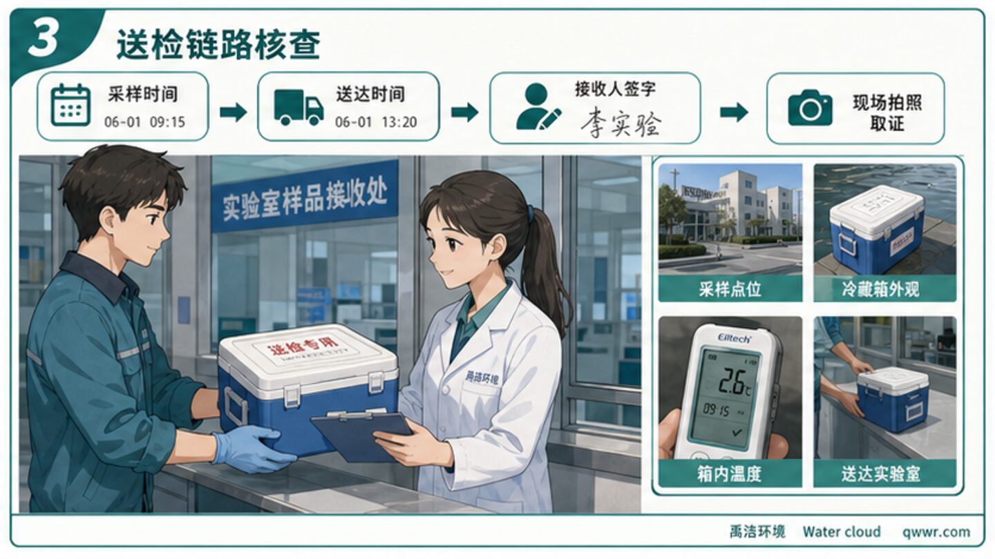 送检保存数据复核
