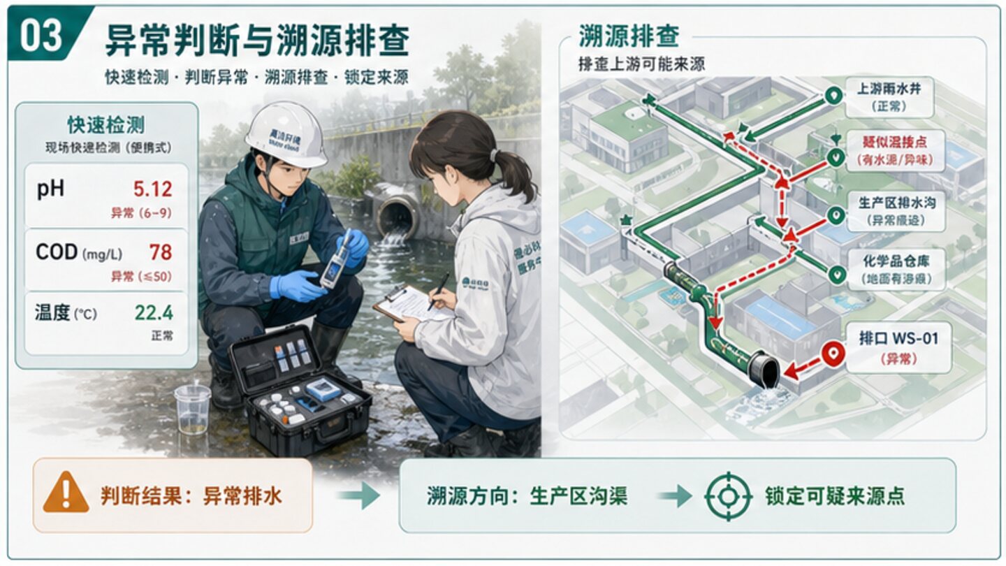 雨水排口数据判断