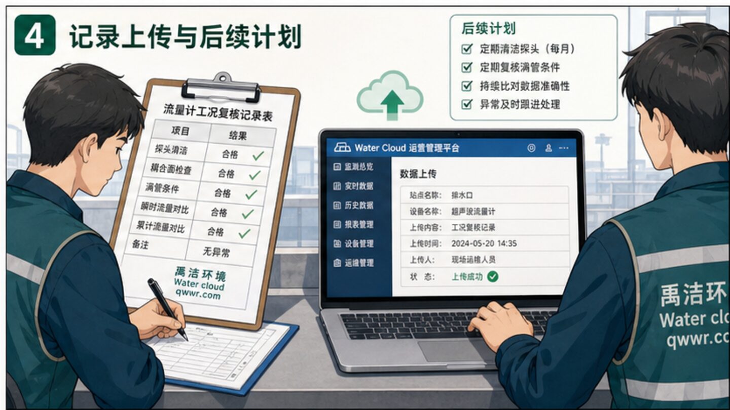 流量计复核资料闭环