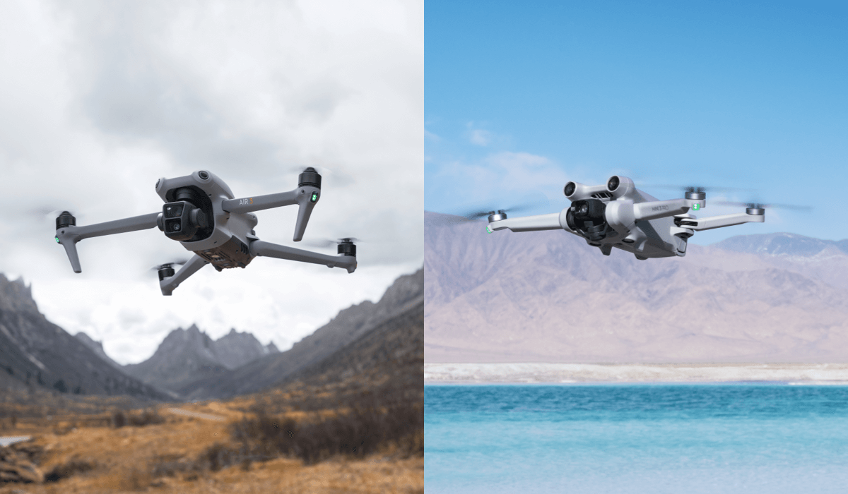 Air 3 compared to Mini 3 Pro