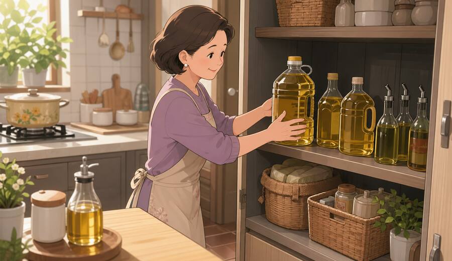 家里这几种油看着还能用 有哈喇味就别再留