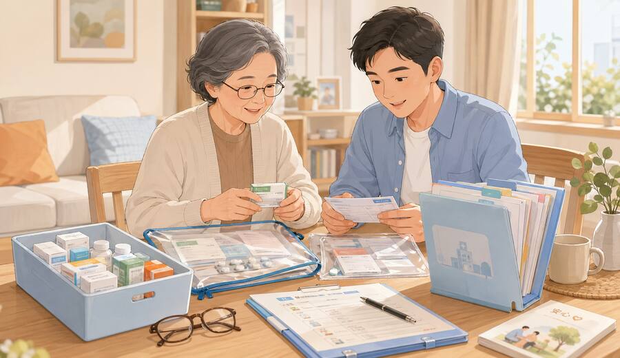 独居老人家里 最该提前准备的应急信息清单