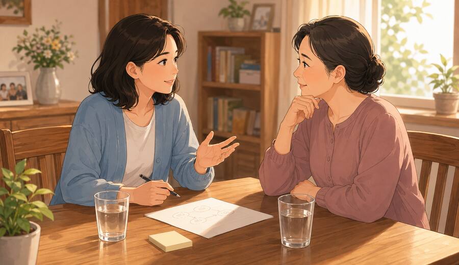 一着急就替家人做决定 先把这句话慢半拍