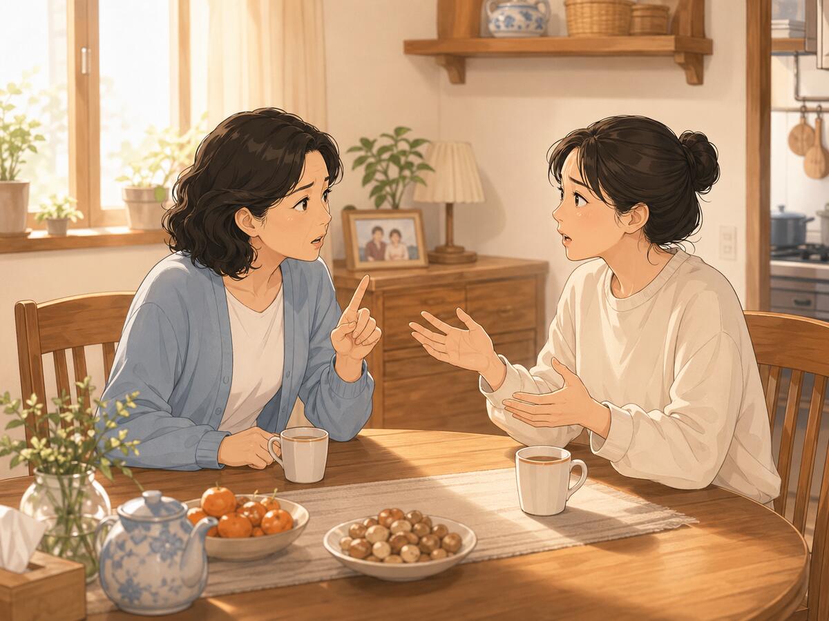 一着急就替家人做决定 先把这句话慢半拍