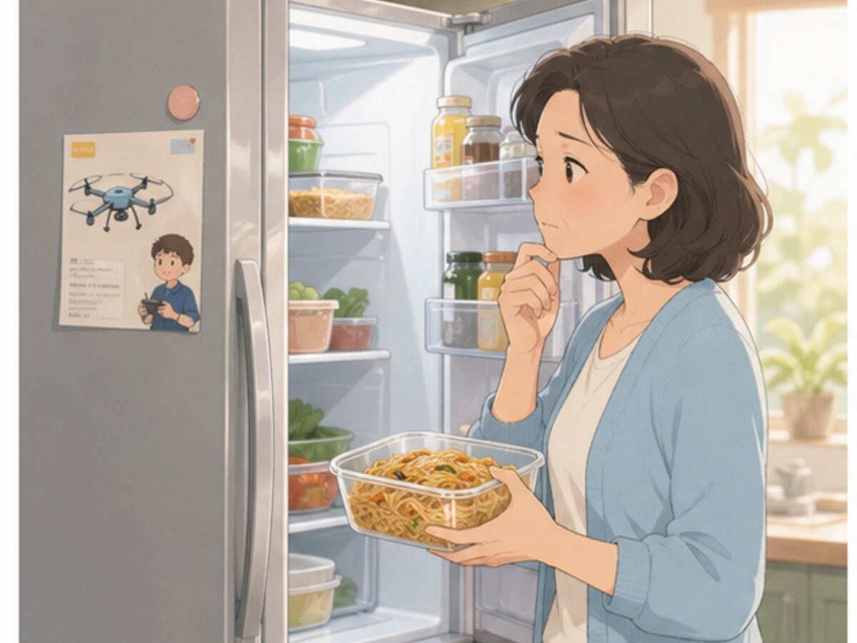 隔夜炒面放进冰箱 先别热一热就继续吃