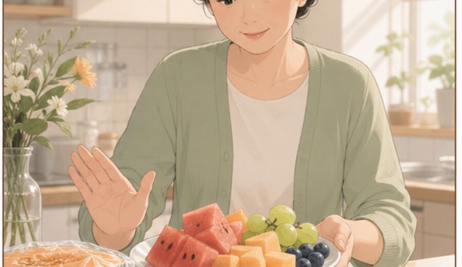 切开的哈密瓜在冰箱放过夜 先别觉得第二天都能继续吃