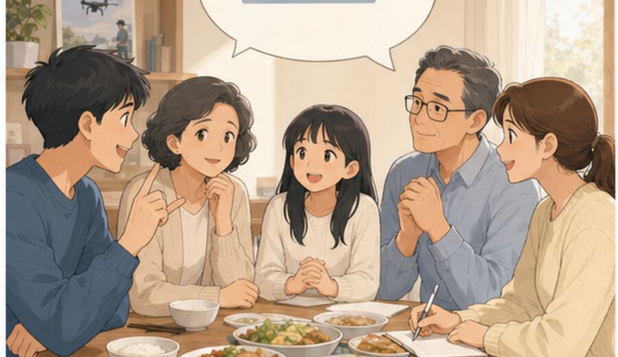 家里一提谁去开口就先互相看 先把第一句和对象定下来