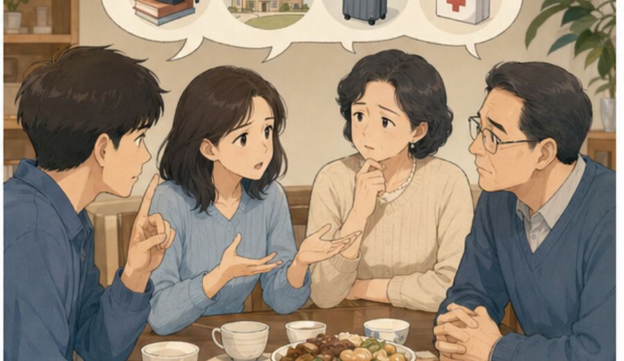 家里一提帮谁垫钱就先别急着表态 先把来回账算清