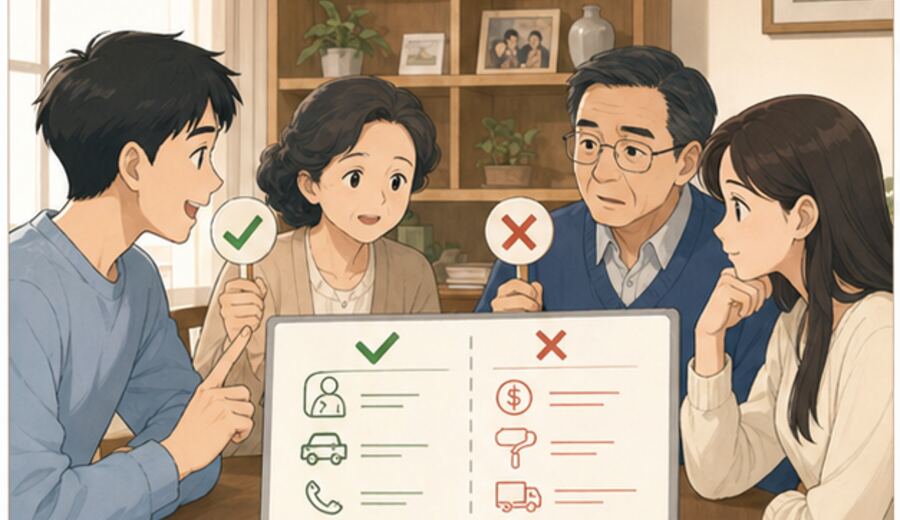 家里一说临时帮忙就都怕麻烦 先把能帮到哪一步说清