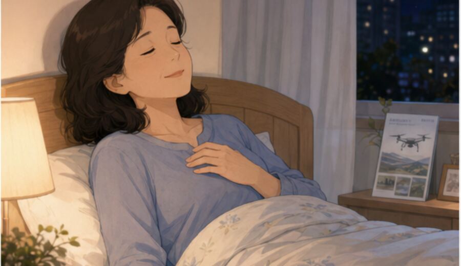 一躺下就开始追今天哪里没做好 先给脑子一句收工话