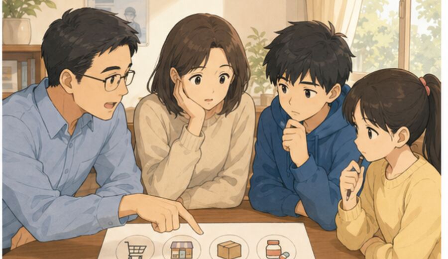 家里一谈谁去跑腿就互相躲 先把先后和时限定清