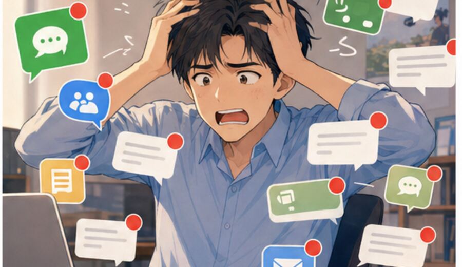 一看到消息红点就心里发紧 先把最要紧的一件挑出来