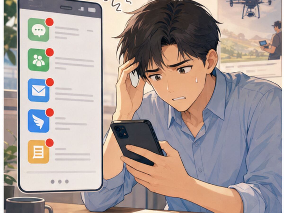 一看到消息红点就心里发紧 先把最要紧的一件挑出来