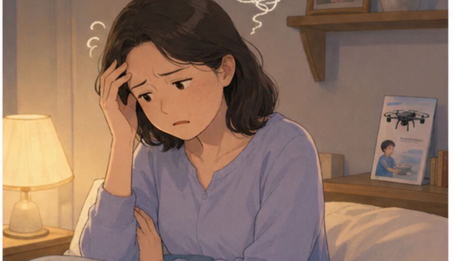 脑子里总想先把明天最坏情况都过一遍 先只定第一步