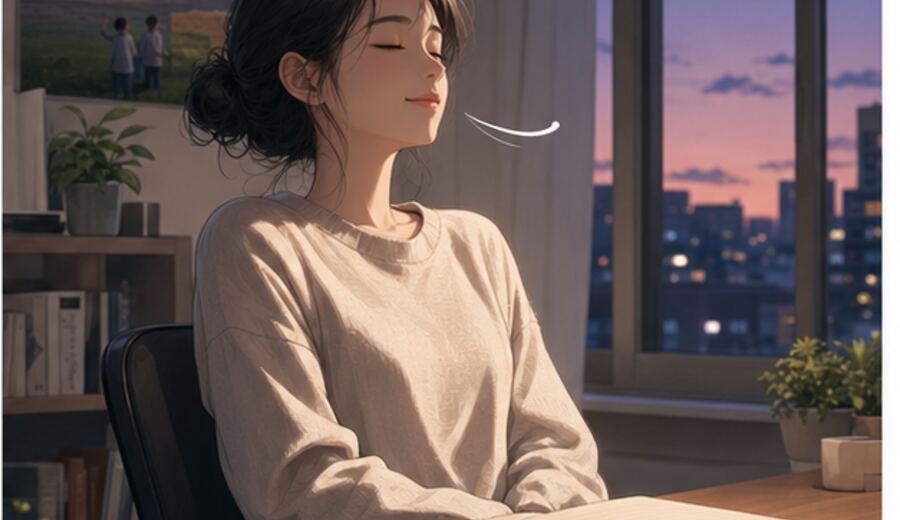 一想到明天的事就先皱起来 先把第一句提醒写下