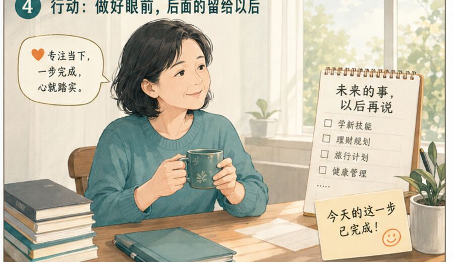 越想把后面几步都安排明白越停不下来 先把眼前这一步写下来