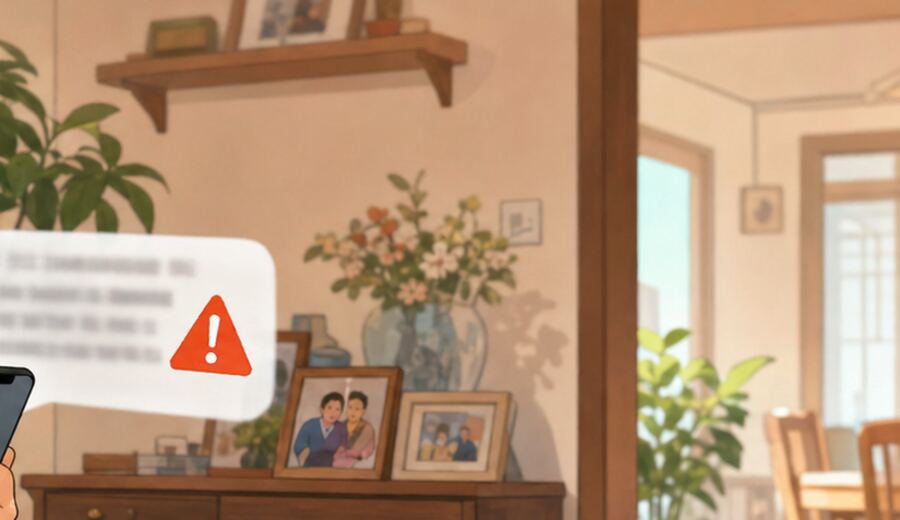 陌生提醒一弹出来 先别急着按 先停一下多核一步