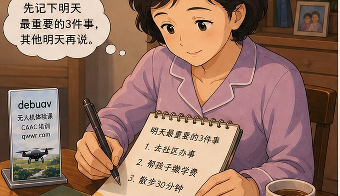 睡前总惦记还有事没做 先别继续翻手机清单