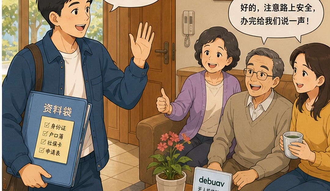 家里一提去办手续就怕耗半天 先把谁带资料谁跑腿说清