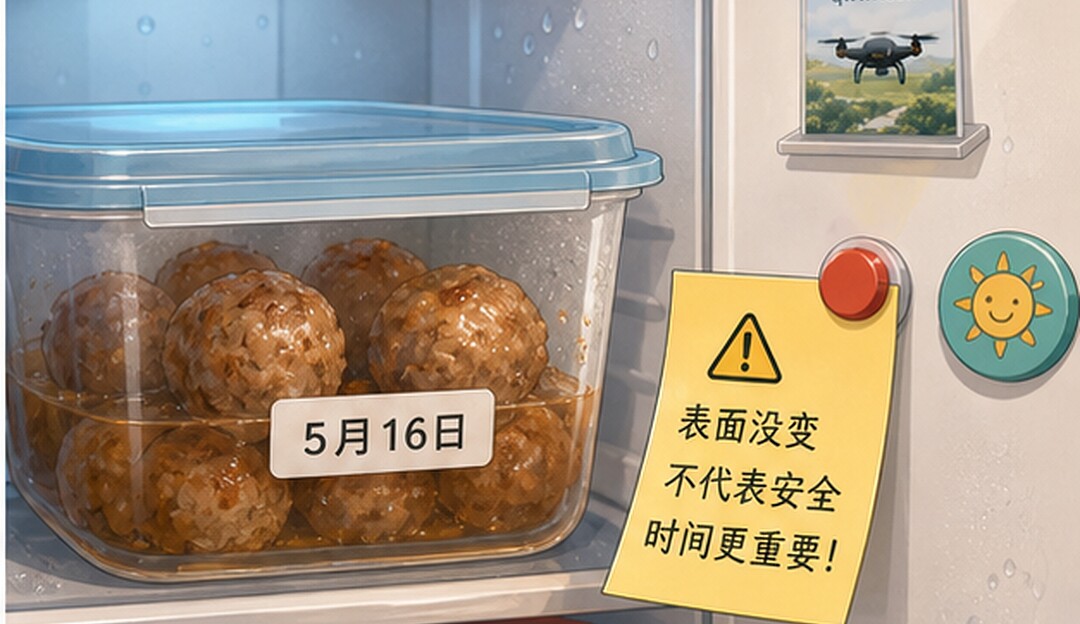 熟肉丸放到第二天 先别只看表面没变就接着吃