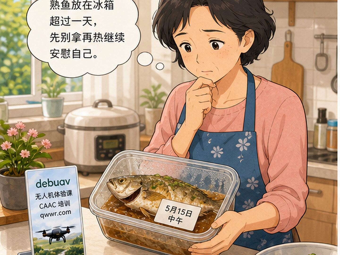 熟鱼放在冰箱超过一天 先别拿再热继续安慰自己