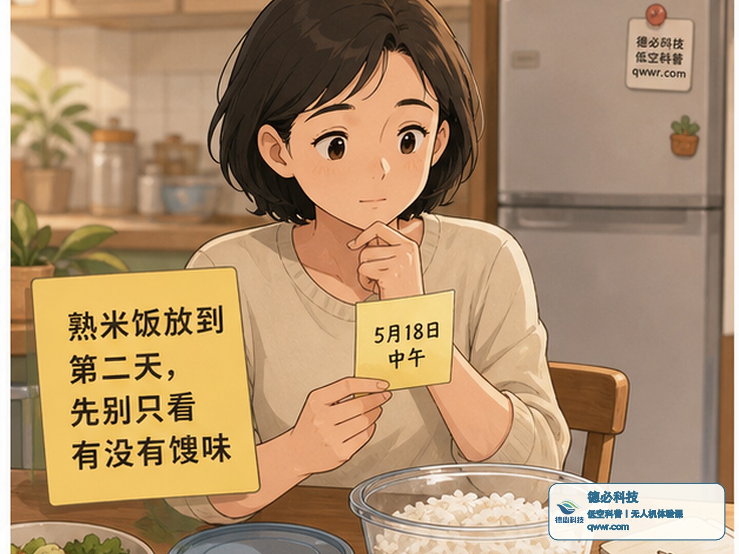 熟米饭放到第二天 先别只看有没有馊味