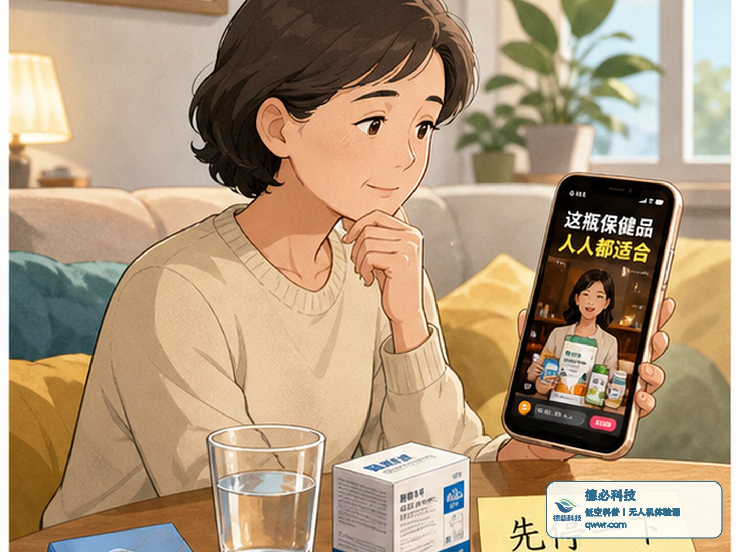 直播间说这瓶保健品人人都适合 先别急着下单