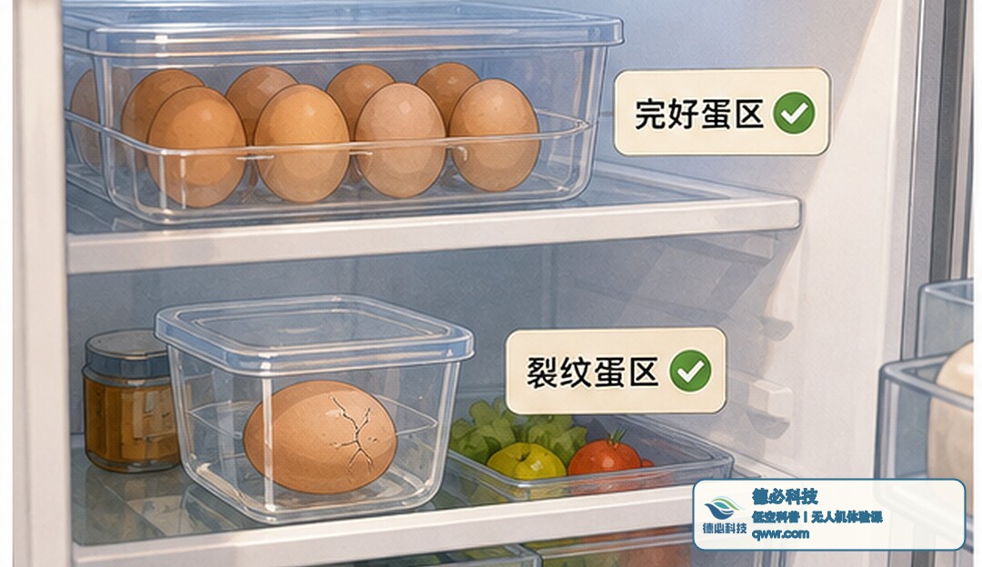 鸡蛋外壳有裂纹 放进冰箱前先分开放