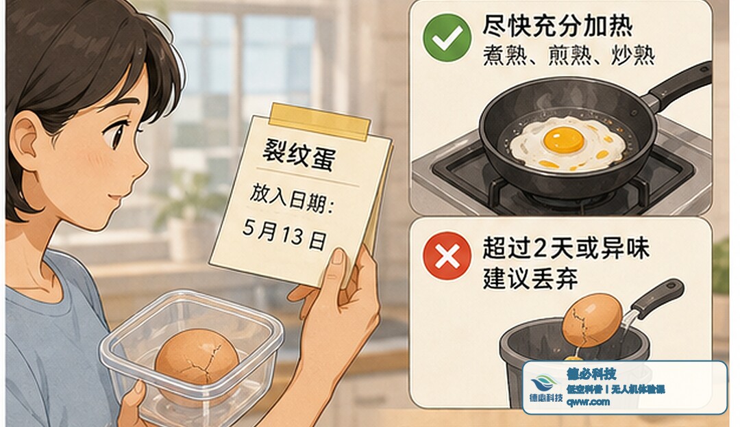 鸡蛋外壳有裂纹 放进冰箱前先分开放