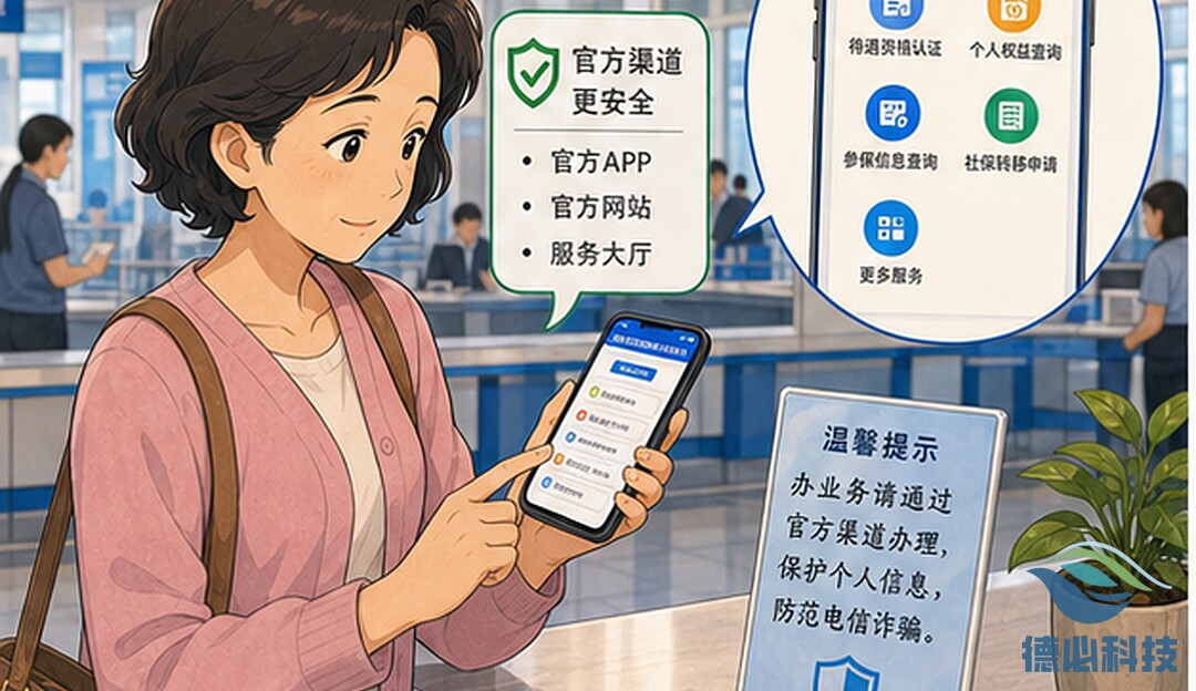 短信说你的社保补贴资格待确认 先别急着点链接