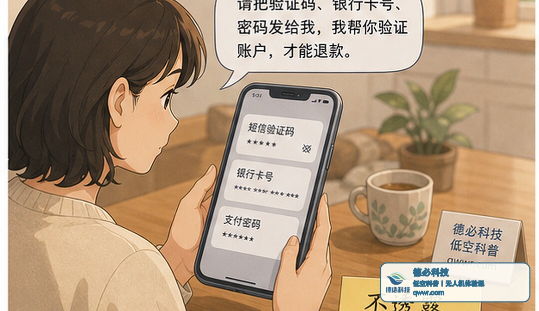 客服说退款要下载会议软件 先别照着装