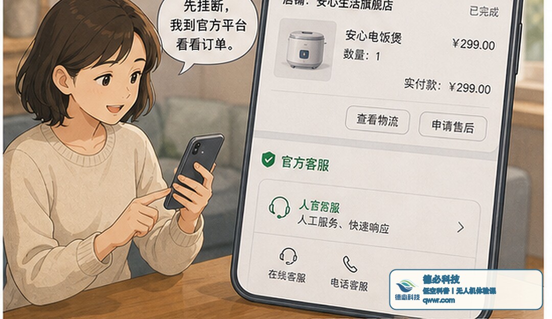 客服说退款要下载会议软件 先别照着装