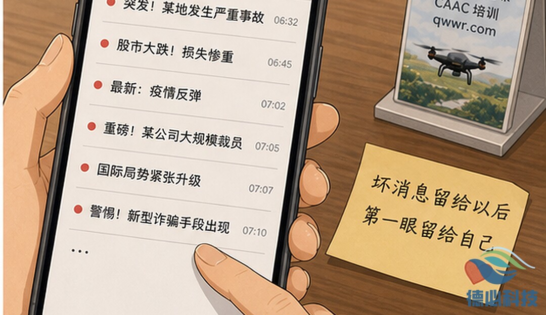 早上醒来先刷坏消息 先把第一眼留给自己