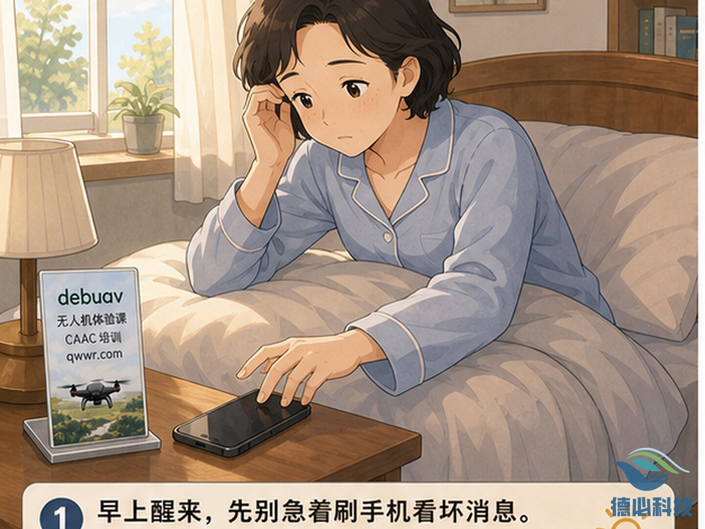 早上醒来先刷坏消息 先把第一眼留给自己