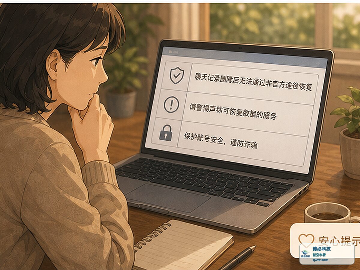 有人说能找回聊天记录 先别交账号