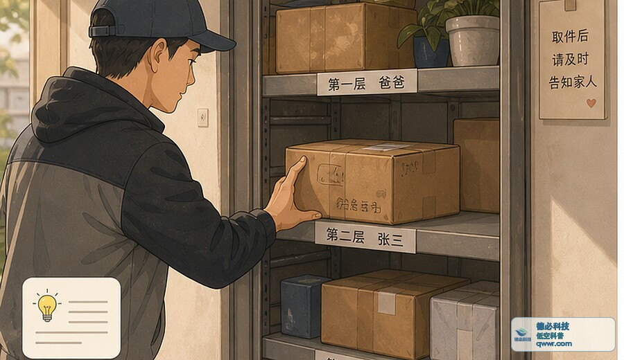 家人共用快递地址前 先说清收件人