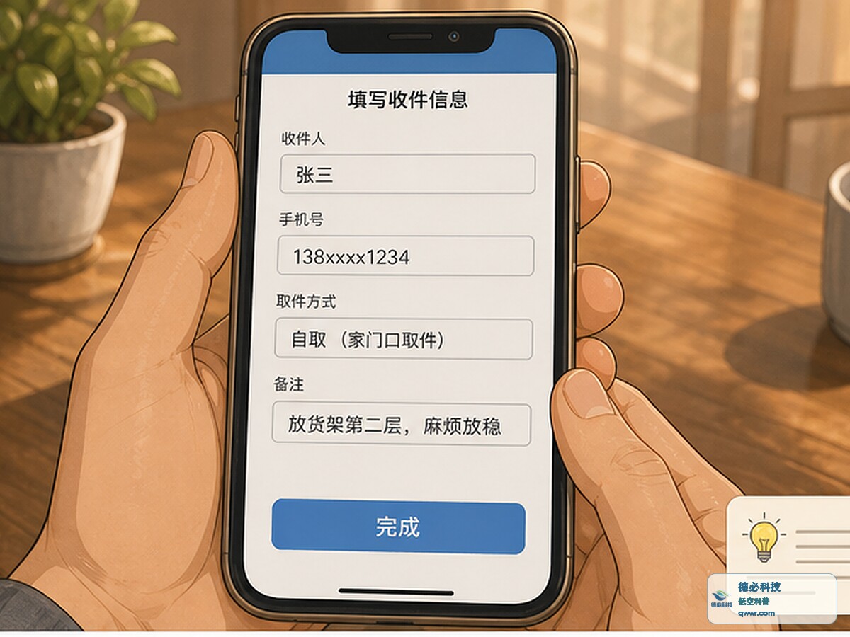 家人共用快递地址前 先说清收件人