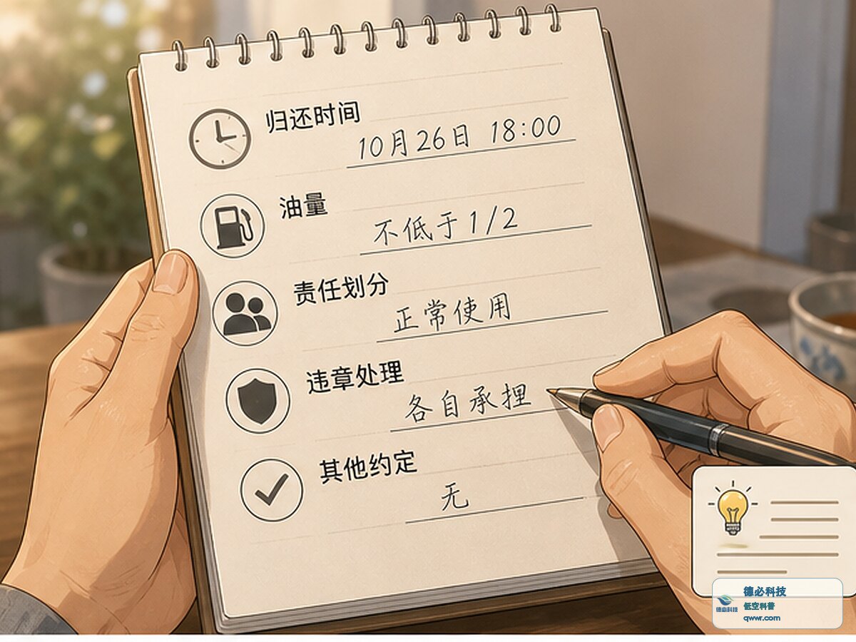 家里临时借车前 先说清归还时间