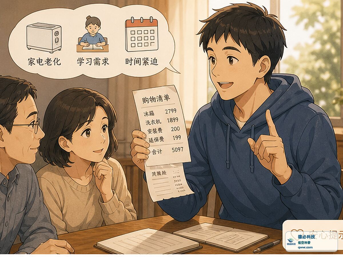 家里临时加预算前 先说明为什么