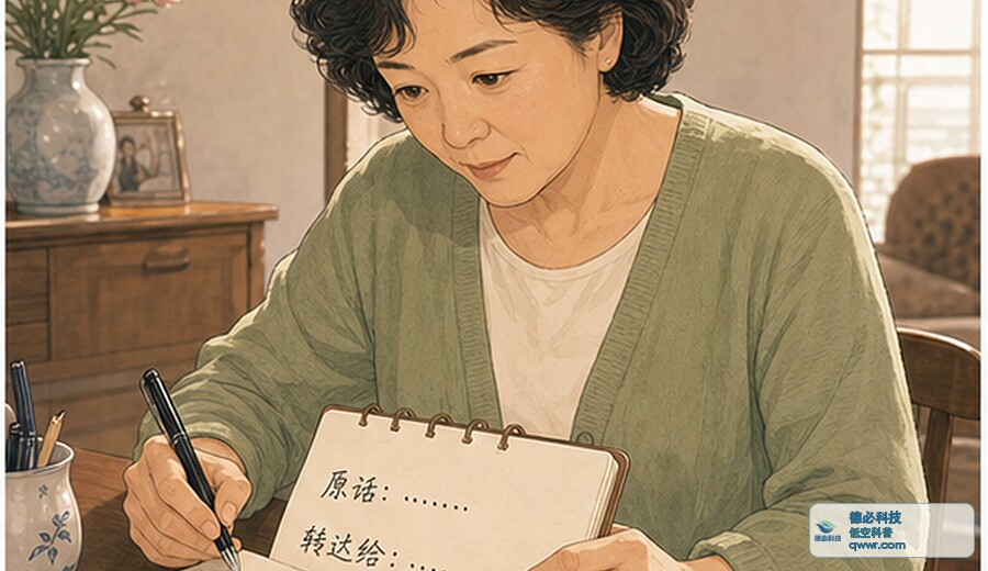 亲友托你转告事情前 先问清原话