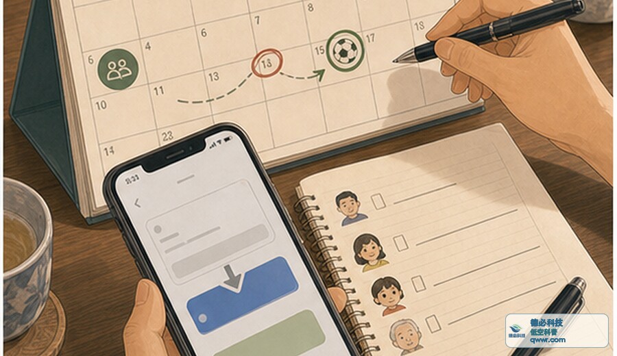 家里临时换计划前 先问谁受影响