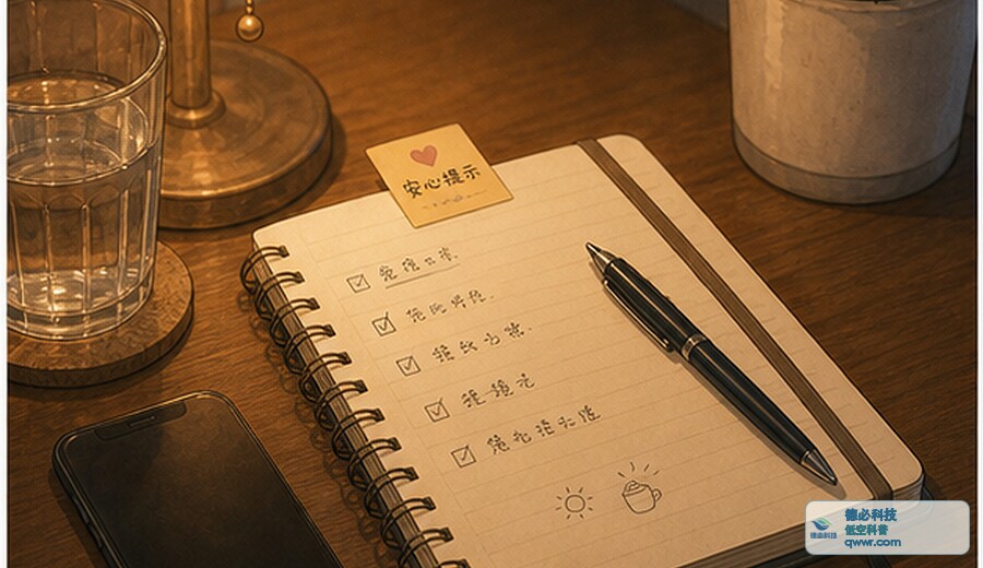睡前脑子停不下时 先把明天写下来