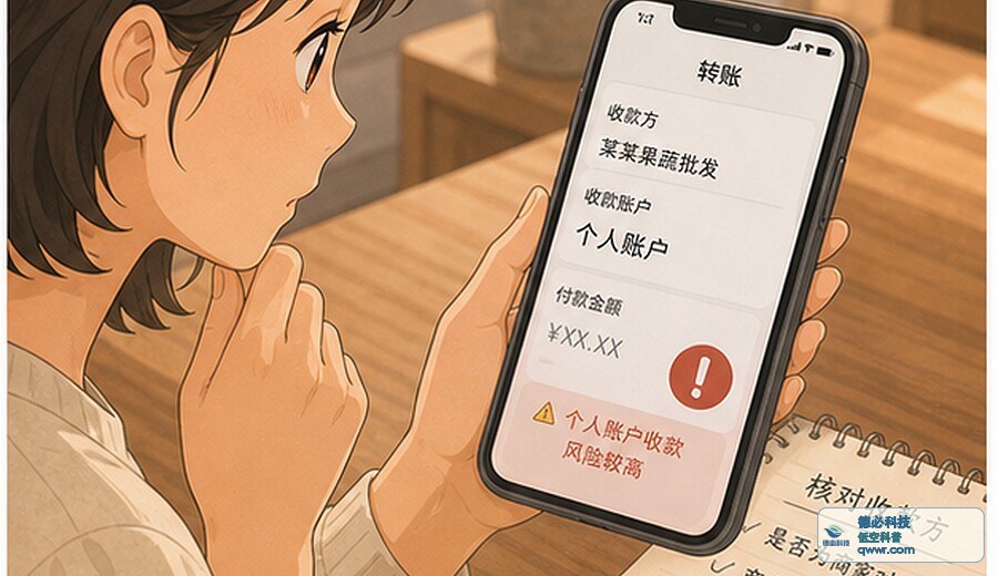 群里说低价团购 先看收款方