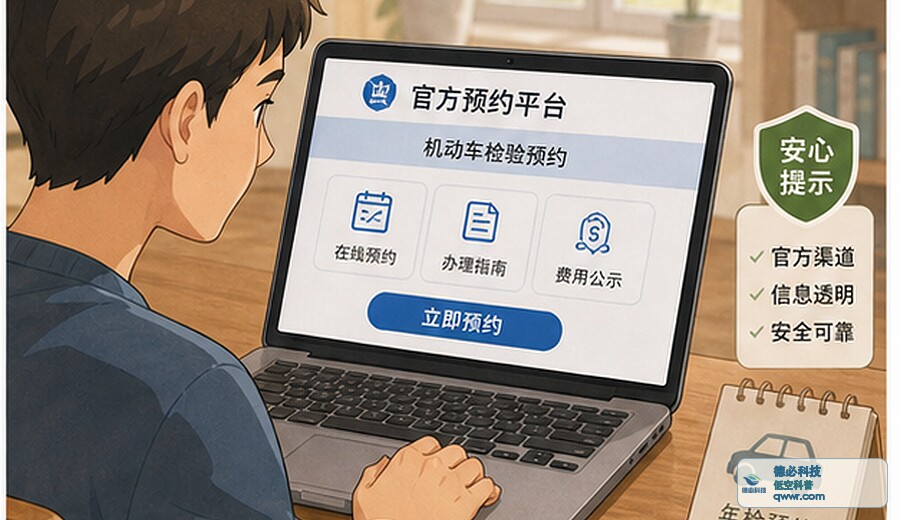 有人说能代办年检 先看官方预约