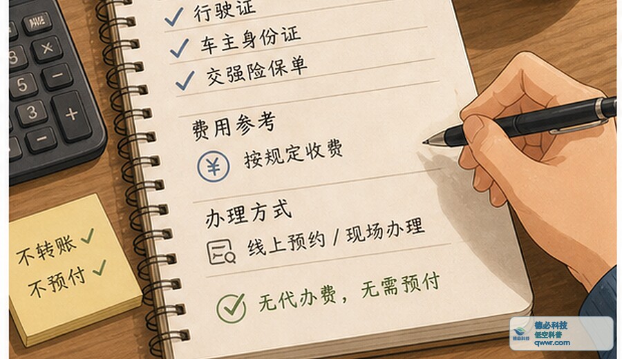 有人说能代办年检 先看官方预约