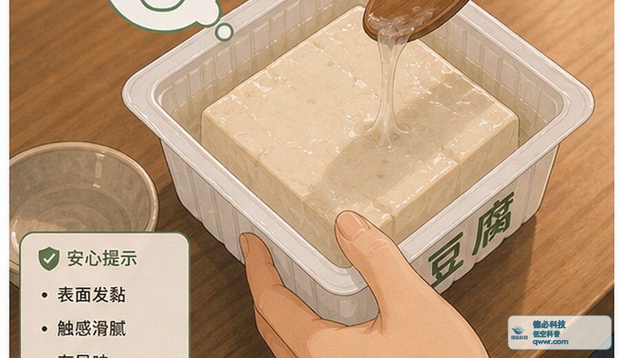 豆腐开封后久放 先看有没有发黏