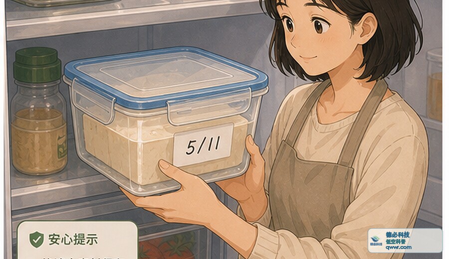 豆腐开封后久放 先看有没有发黏