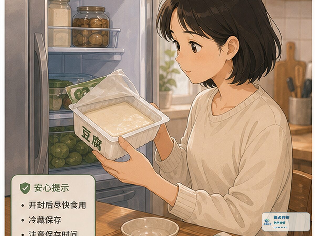 豆腐开封后久放 先看有没有发黏